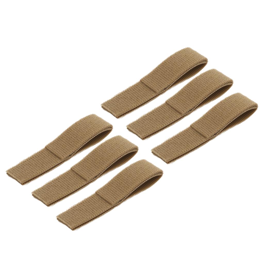 6 DB Kábelrendező Pánt Szakadásálló Rögzítő Kábelkötöző Zsinórszervező Csapattevékenységekhez