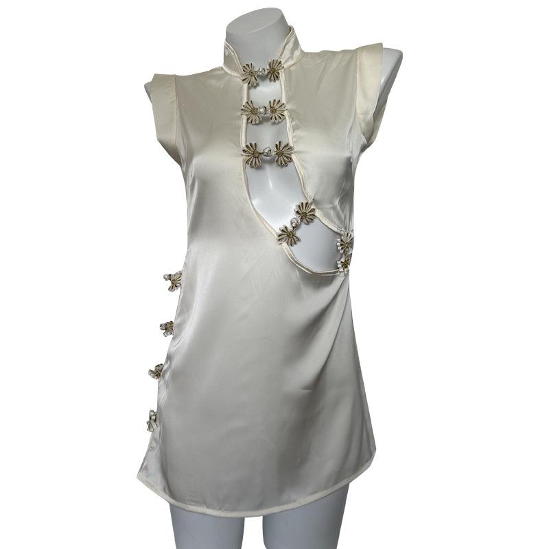 Sex underwear women's uniform pure desire small chest big retro cheongsam dress sexy bed suit
