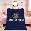 P-Paulaner München Decke für weiche Überwurfdecke für Picknick Bett Sofa Haus Schlafzimmer Gemütlich Warm Bequem