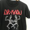 Vtg Dr. Know Band Music Tour Heavy Cotton Black Full Size Shirt For Men
