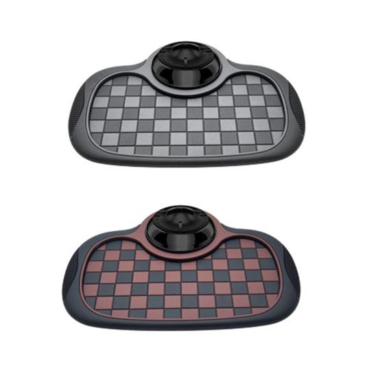 Car Phone Holder Dashboard Non-Slip Pad 360-degree Rotating Cell Phone Stand Multipurpose Anti-Slip Mat for Sunglasses Keys Gadgets