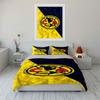 Yellow Continents, "C A" Initials. Bedding Sets Duvet Cover Sets Duvet Covers Pillowcases(1*Duvet Cover 2*Pillowcases Without Duvet Insert)