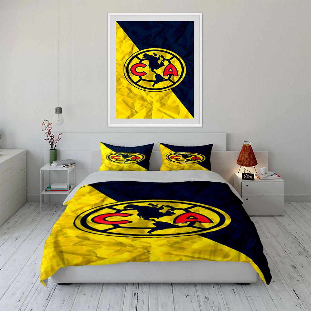 Yellow Continents, "C A" Initials. Bedding Sets Duvet Cover Sets Duvet Covers Pillowcases(1*Duvet Cover 2*Pillowcases Without Duvet Insert)