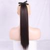 XINRAN 22" Long Silky Straight Synthetic Drawstring Ponytail Clip In Extension High Temperatur Fiber
