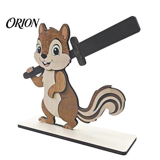 Decorazione Casa Decorativa Regalo Animali Divertenti Portarotolo di Carta Igienica in Legno, Decorazione Bagno Animale 3D, Carino Cartone Animato Stile Rustico Porta Rotolo Autoportante