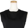 LOUIS VUITTON peplum Tank top 1A7VTN Monogram black Nylon/Polyurethane Women Used