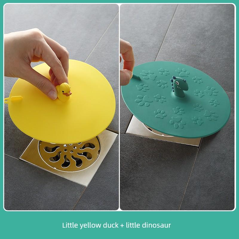 Floor Drain Anti-Odor Silicone Mat, Sewer Plug to Prevent Odor Return, Bathroom Anti-Odor Sealing Cover, Toilet Anti-Insect Device