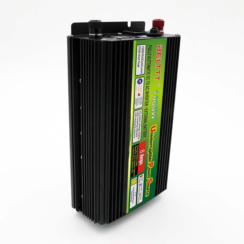 Free Shipping Dc12v To Ac 220v 230v 1000W UPS Power Inverter with Battery Charger