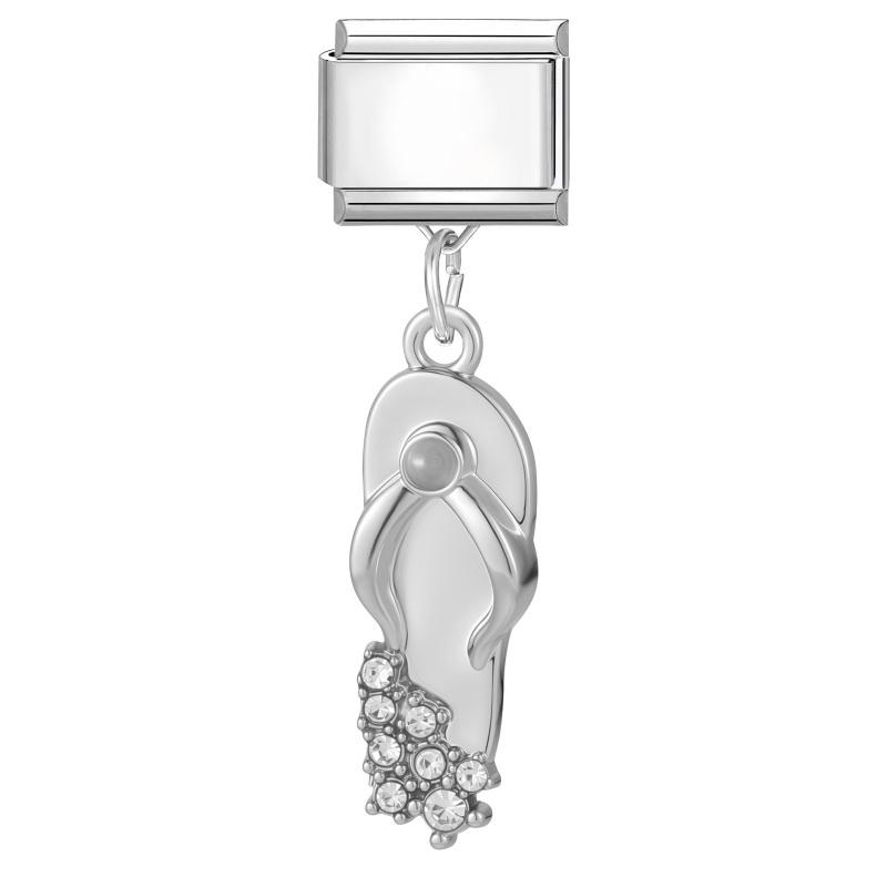 2026 New Creative DIY Dreamy Shiny Sunflower Cat Heart Bow Star Cherry Moon Pendent Charm Fit 9MM Stainless Steel Bracelet Gift