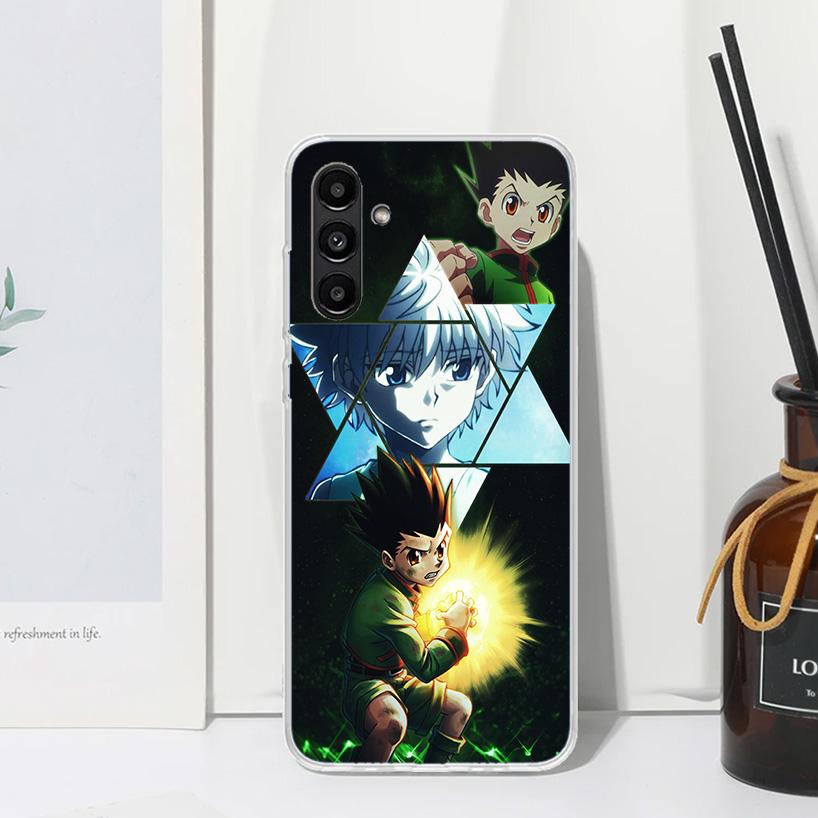 Hunter HXH Anime Phone Case For Samsung Galaxy A17 A37 A57 A16 A26 A36 A56 A15 A25 A35 A55 A14 A24 A34 A54 A13 A23 A33 A53 A07 G