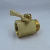 Portable Sturdy Brass 3/4Inch Hose Shutoff Valves Convenient for Outdoor Faucets and Sprinkler Systems Daily Use