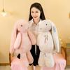 Plush Rabbit Cute Toy Long Eared Bunny Stuffed Animal Doll Kids Gifts Decor