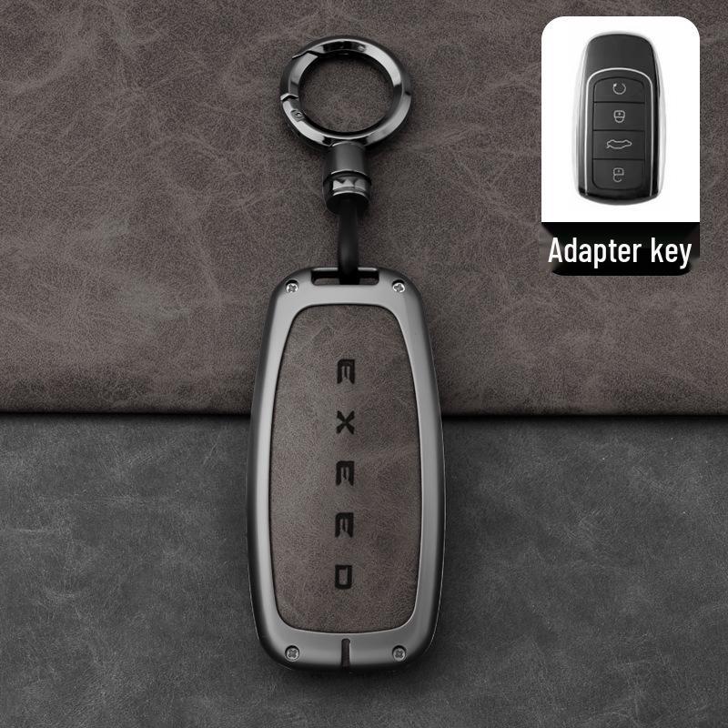Chery Exeed Yaoguang Key Case: NFC Sensing Suede Bag for Men & Women (Xingji Yuan ES/ET)