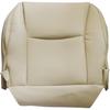 NLQR Front Driver Side Bottom Seat Cover Tan Replacement Microfiber Leather Compatible with Lexus GX470 2003 2004 2005 2006 2007 2008 2009