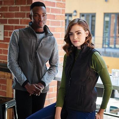 Mens Flux Softshell Bodywarmer / Sleeveless Jacket (Water Repellent & Wind Resistant)