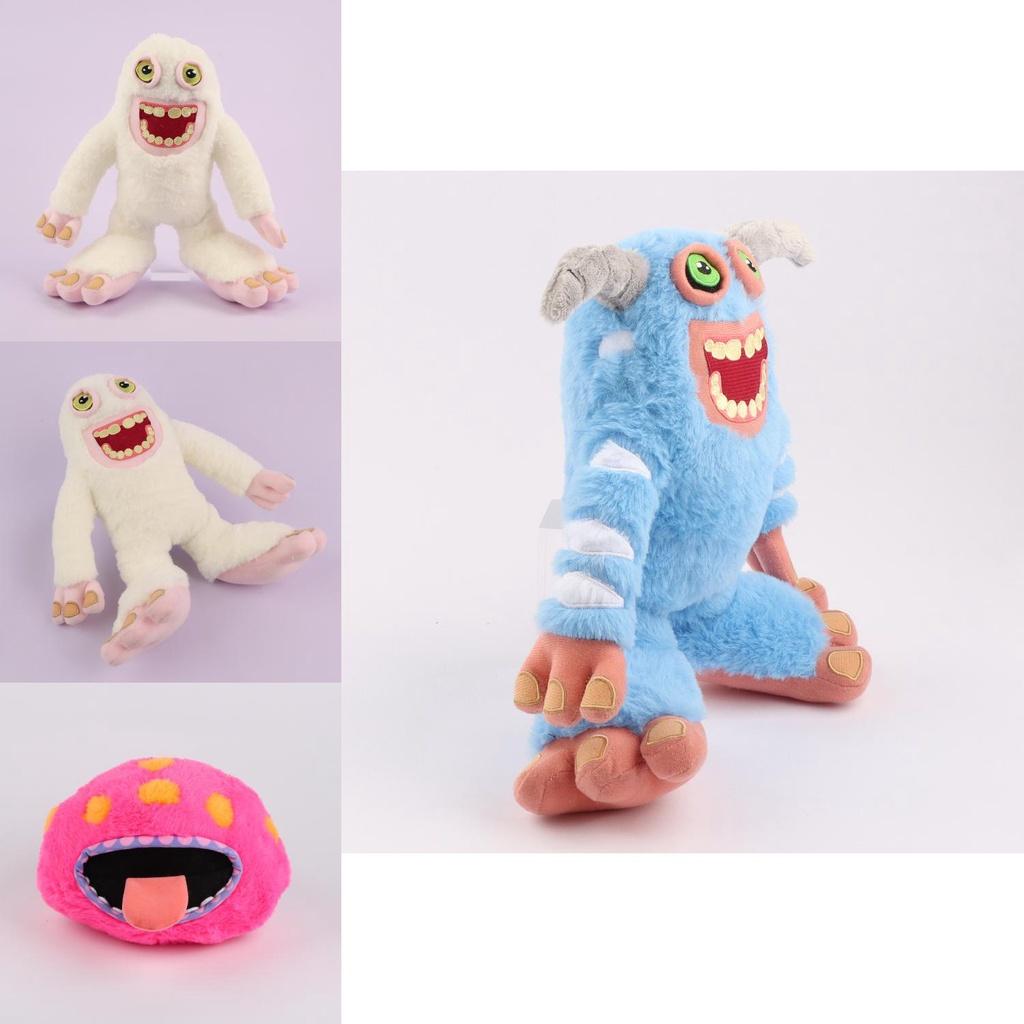 My Singing Monsters Plüschtier Blau Weiß Und Rosa