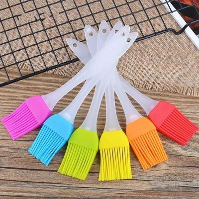 Household Kitchen Tools High Temperature Resistant Silicone Outdoor Barbecue BBQ Cooking Tools Seasoning Sauces Condiments Brush