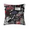 Pillow Cover MGK Machine Gun Kelly Rapper Printed Cushion Cover Kawaii Pillow Case For Sofa Home Decorative Pillowcases