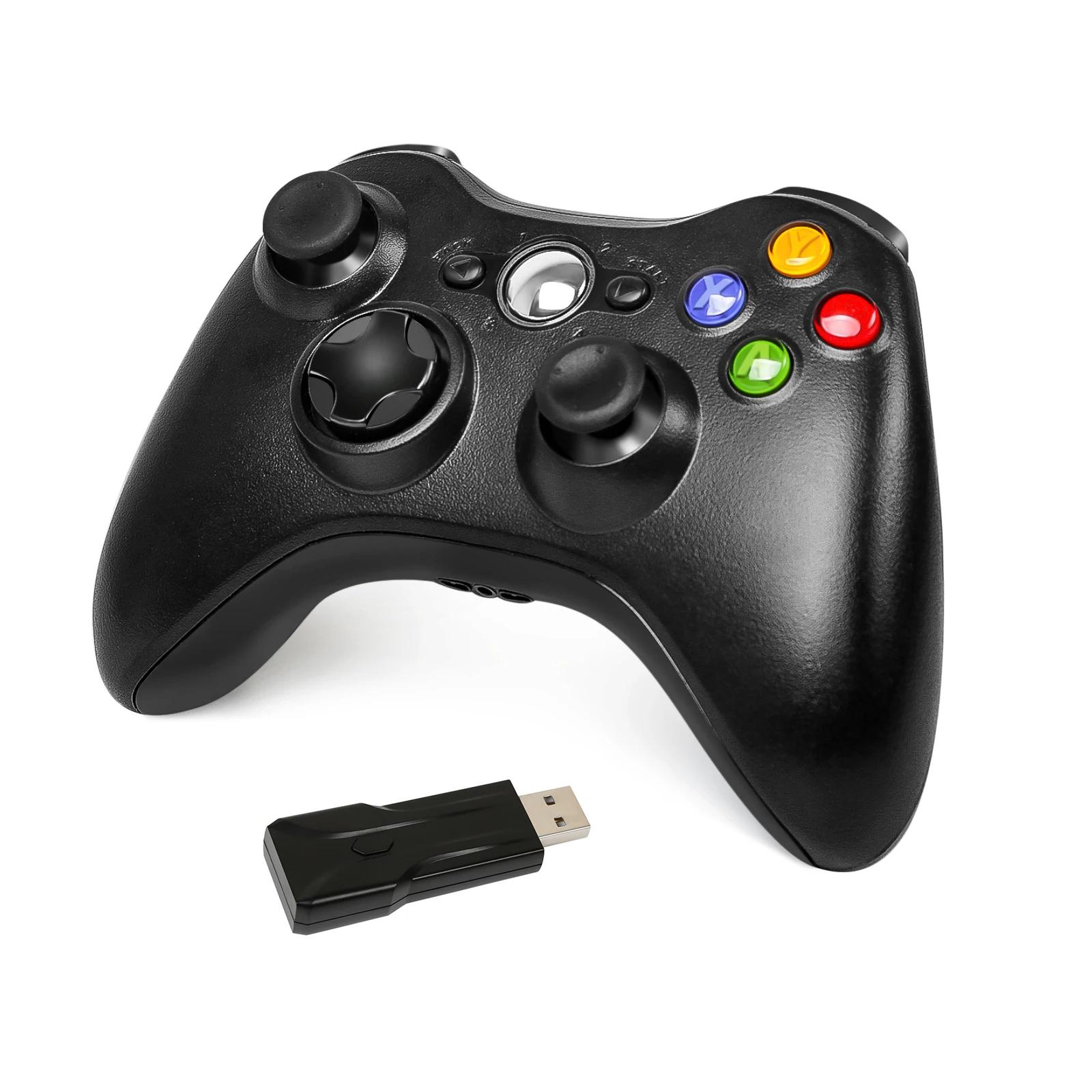 Gamepad Wireless Controller 2.4G for Xbox 360/Xbox 360 Slim/Pc/Steam 6-axis Joystick Dual Vibration Game Controller Joypad