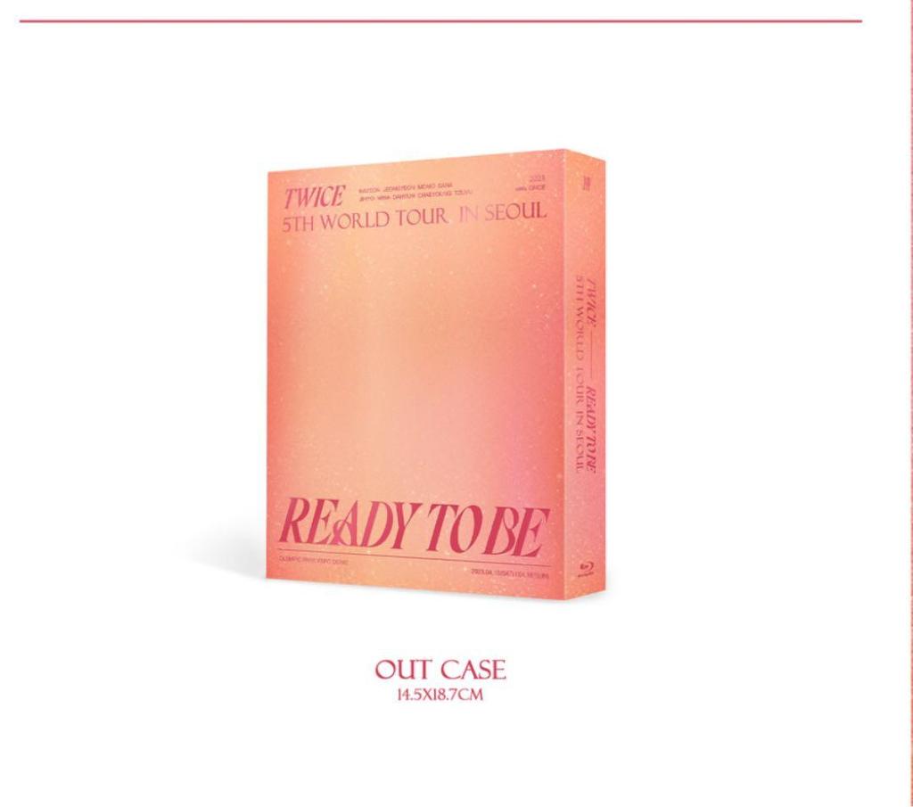 [USED] TWICE Ready to be Seoul Concert BluRay Unplayed