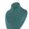 Jewelry Display Mannequin Bust Chain Stand Stable with Base Model Pendant Holder for Show