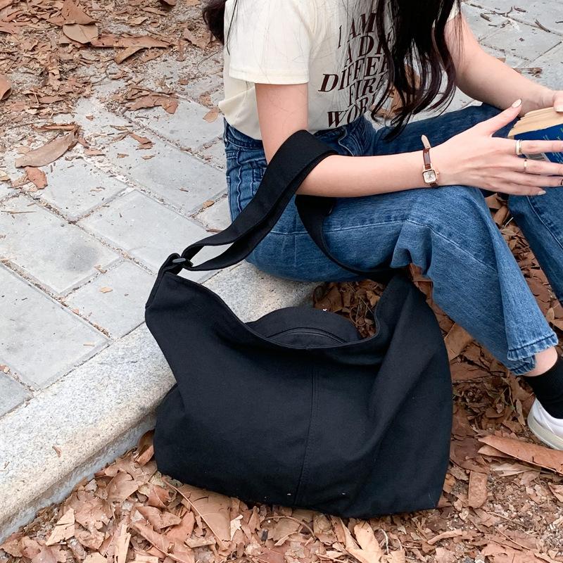 Womens Casual Canvas Handbag Messenger Tote Satchel Shoulder Bag Large Lady Bag