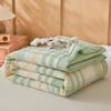100% Cotton Summer Air Conditioning Quilt - Lightweight Quilt for Students and Children