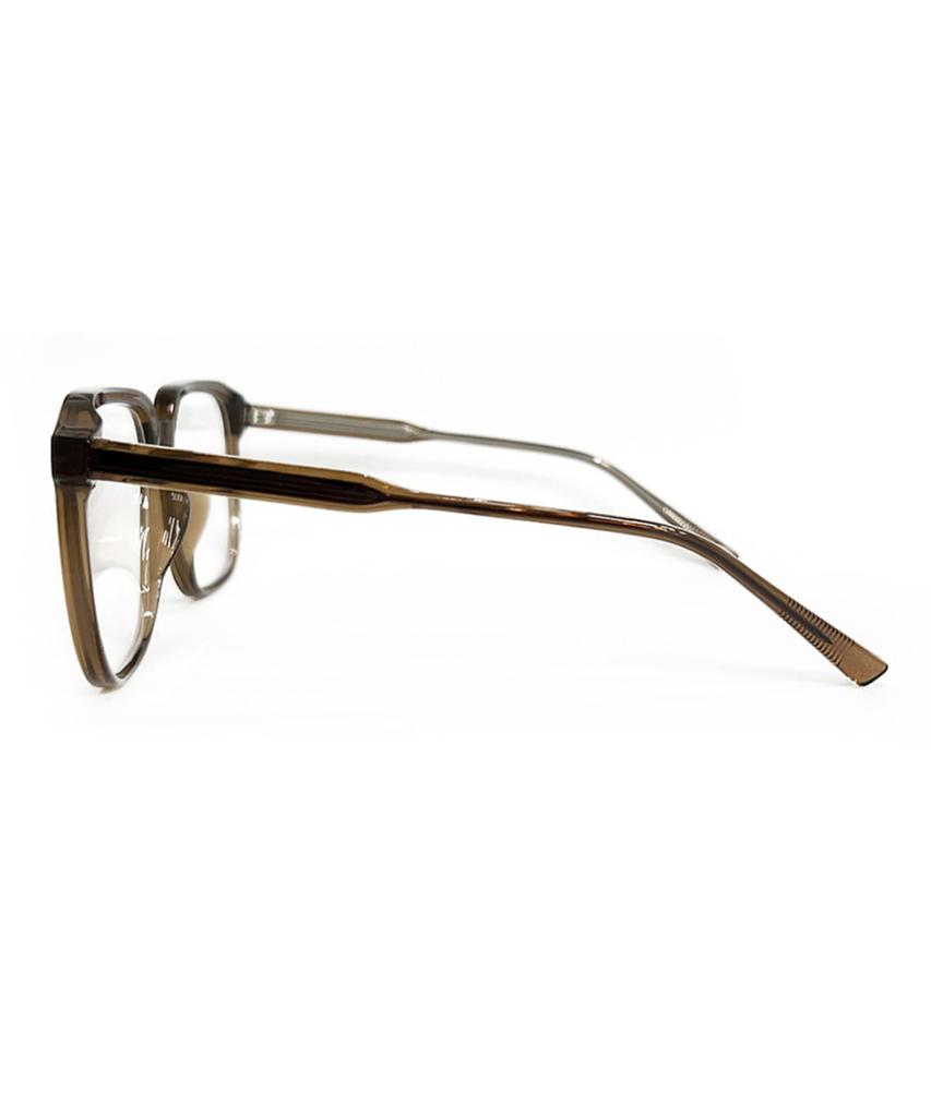 MAISON MASTER Crown Glasses Crystal Brown