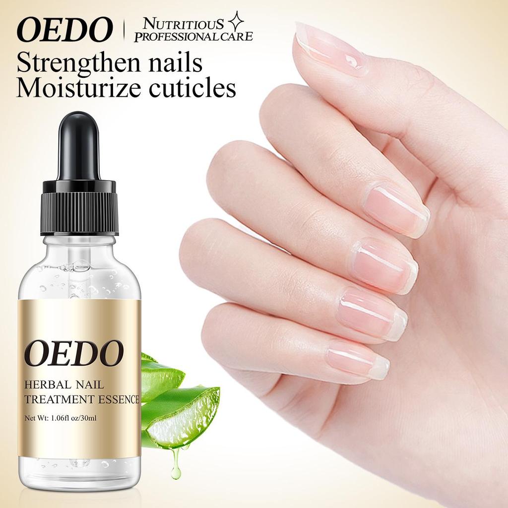 OEDO Herbal Nail Treatment Essential Oil Hand and Foot Whitening Toe Nail Removal Feet Care Polish Nail Gel Nail Repair Treatment