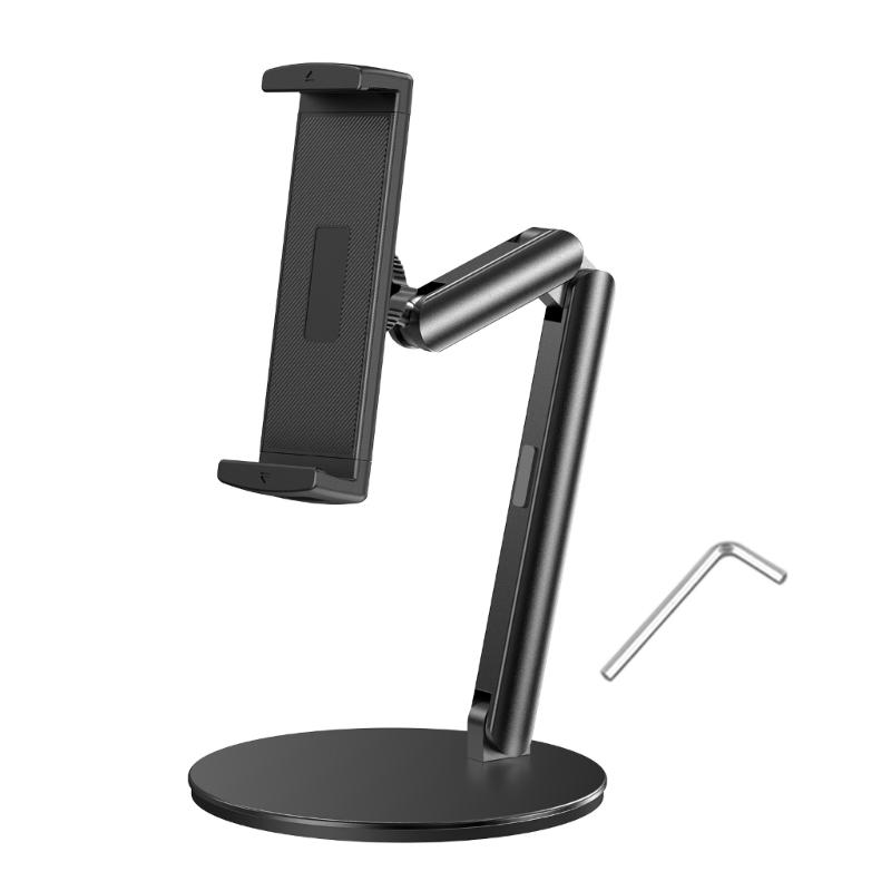 Height Angle Adjustable Tablets Phone Holder Aluminum Desktop Stand For Office Gaming