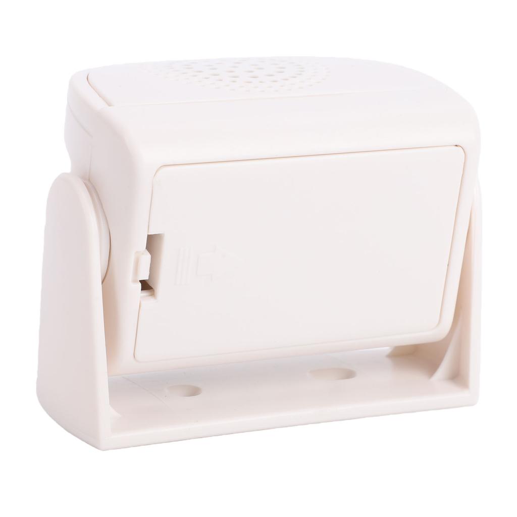 Wireless Infrared Doorbell Wireless Motion Sensor Doorbell Alarm with 32 Ringtones Red Flashing Light 4 Volume Levels