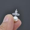 Pack of 100 Silicone Earring Plugs Earrings Back Clear Rubber Ear Studs Stoppers Comfortable Closures for Heavy Earrings