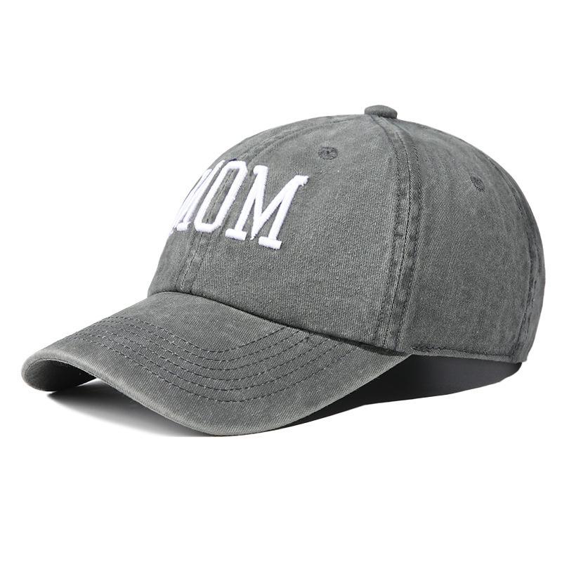 2026 Soft Top Hat: Embroidered Adjustable Cap for Mother's Day, Father's Day & Thanksgiving