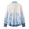 European and American style, new women's clothing, foreign style printed Lyocell shirt printed Lyocell trousers