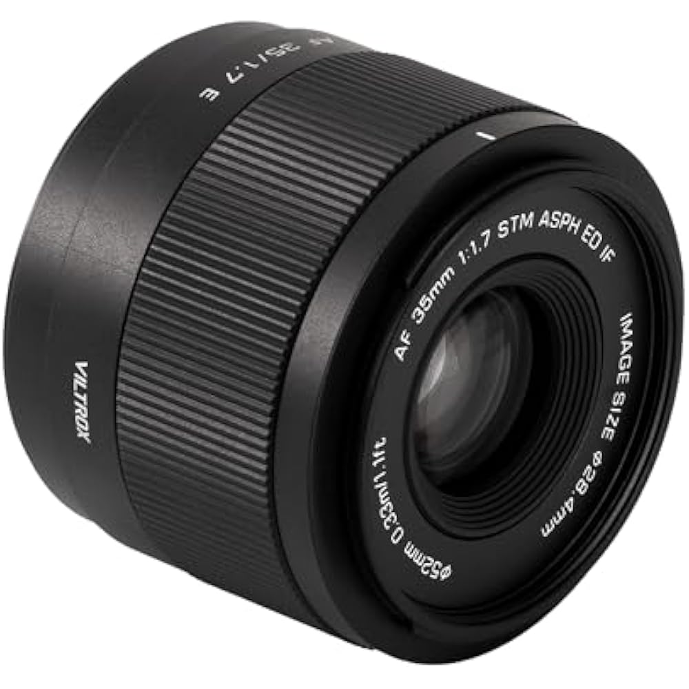 VILTROX AF 35mm F1.7 E-mount Lens Small & Lightweight APS-C Large Aperture 1.7 Sony E-Mount Inter...