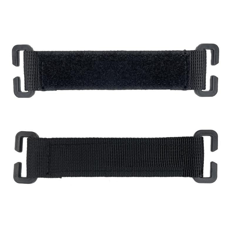 Tactic Patches Molles Strips Attachment for Morale Patches, Tactic Molles Strips Hook & Loop for Badges Backpack чёрный