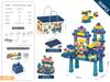 DIY Building Blocks Table Toy Set Kids Educational Puzzle Bricks Desk Gift for 3-6 Years