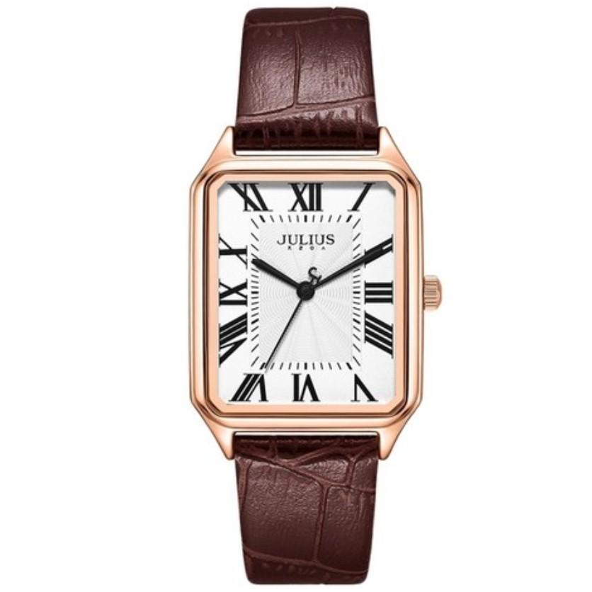 [JULIUS] שעון ריבוע קלאסי לגברים JULIUS JA-1556M