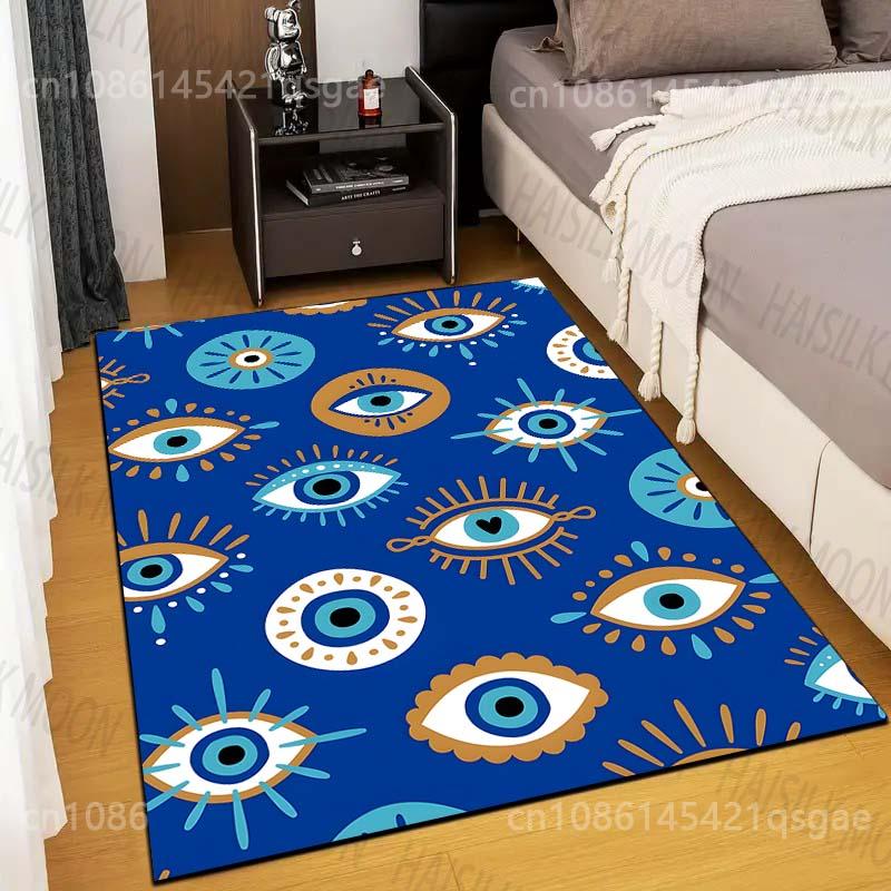 Multi-Size Aboriginal Eye Style Carpet for Living Room Bedroom Sofa Home Decor Non-slip Floor Mat Modern Rugs Fast Shipping