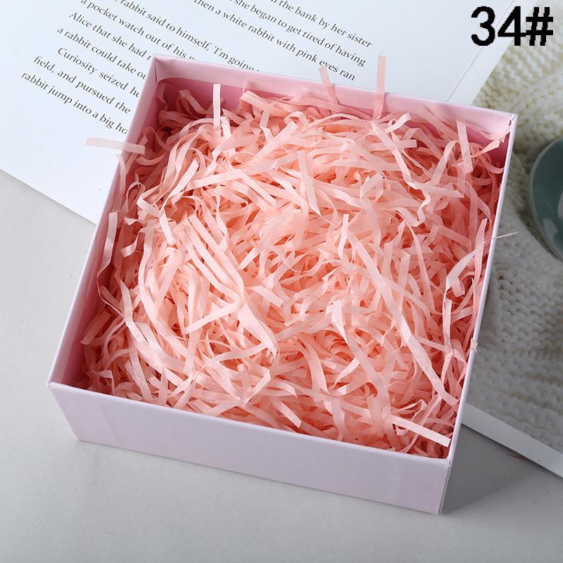 Colored Raffia Paper Shreds for Wedding Gift & Candy Box Filler - Crinkle Paper In Stock
