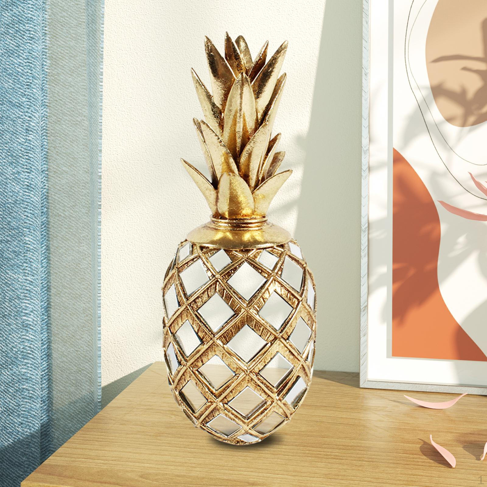 

Resin Figurine Sculpture Art Collection Decoration Gold Color Statue Ornament for Bedroom Indoor