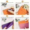 Cash Savings Envelopes 1 Set 12 Colors Budget Envelope Binder, Organizer for Management Budgeting, A6 6-Ring Money Planner Binder Saving Tracking