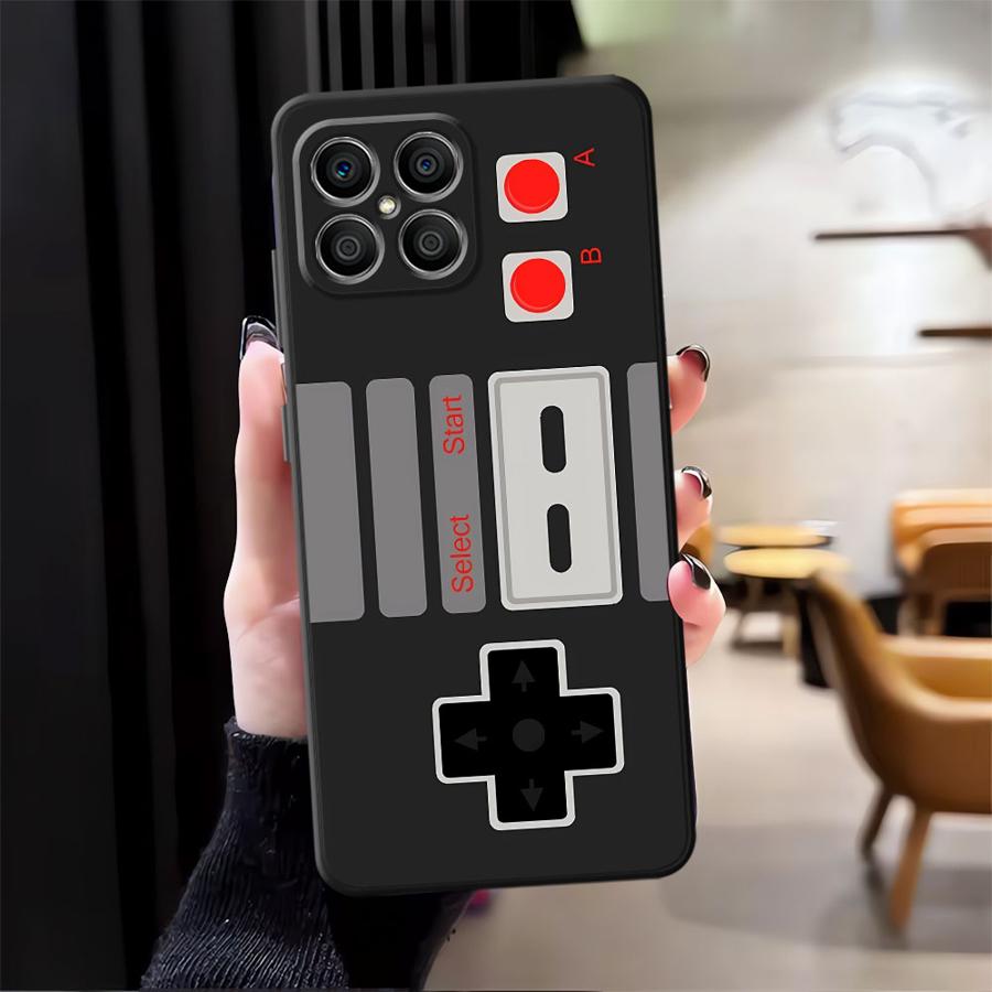 Case for Honor Magic5Lite X5b X7 X9a 70 X8 90 200 400 Lite X6 8X Funda Phone Cover Retro Cameras Games Honor X5b
