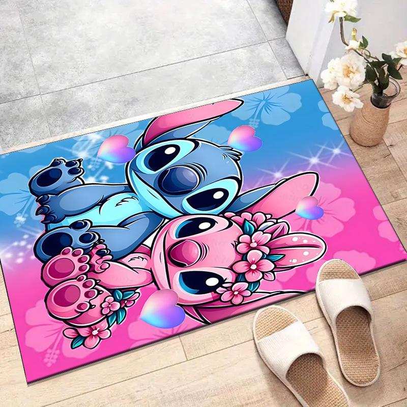 1pc S-Stitch Design Printed Area Rug Carpet for Bedroom Living Room Home Decor Rugs Mat Non Slip Mat Rug for Bedside