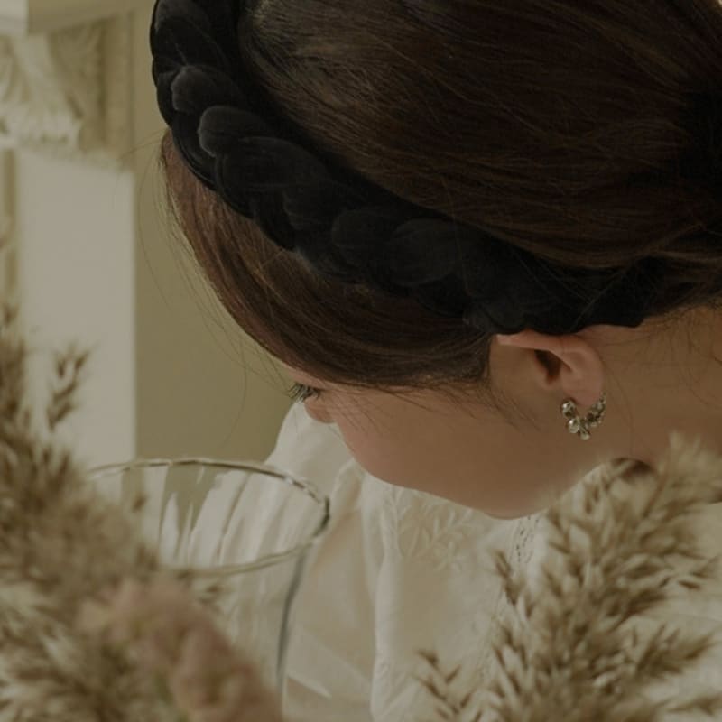 TORTOISE Lahore Twist Velvet Headband