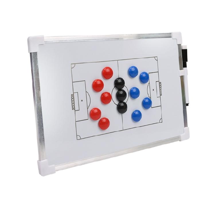 Professional Magnetic Soccer Coaching Board Wall Mounted Aluminum Alloys Tool For Team Sports Strategy