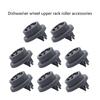 Dishwasher Lower Rack Wheels Dishrack Rollers Assembly Repalcement for Dishwasher
