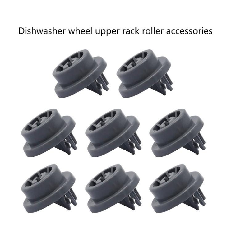 Dishwasher Lower Rack Wheels Dishrack Rollers Assembly Repalcement for Dishwasher
