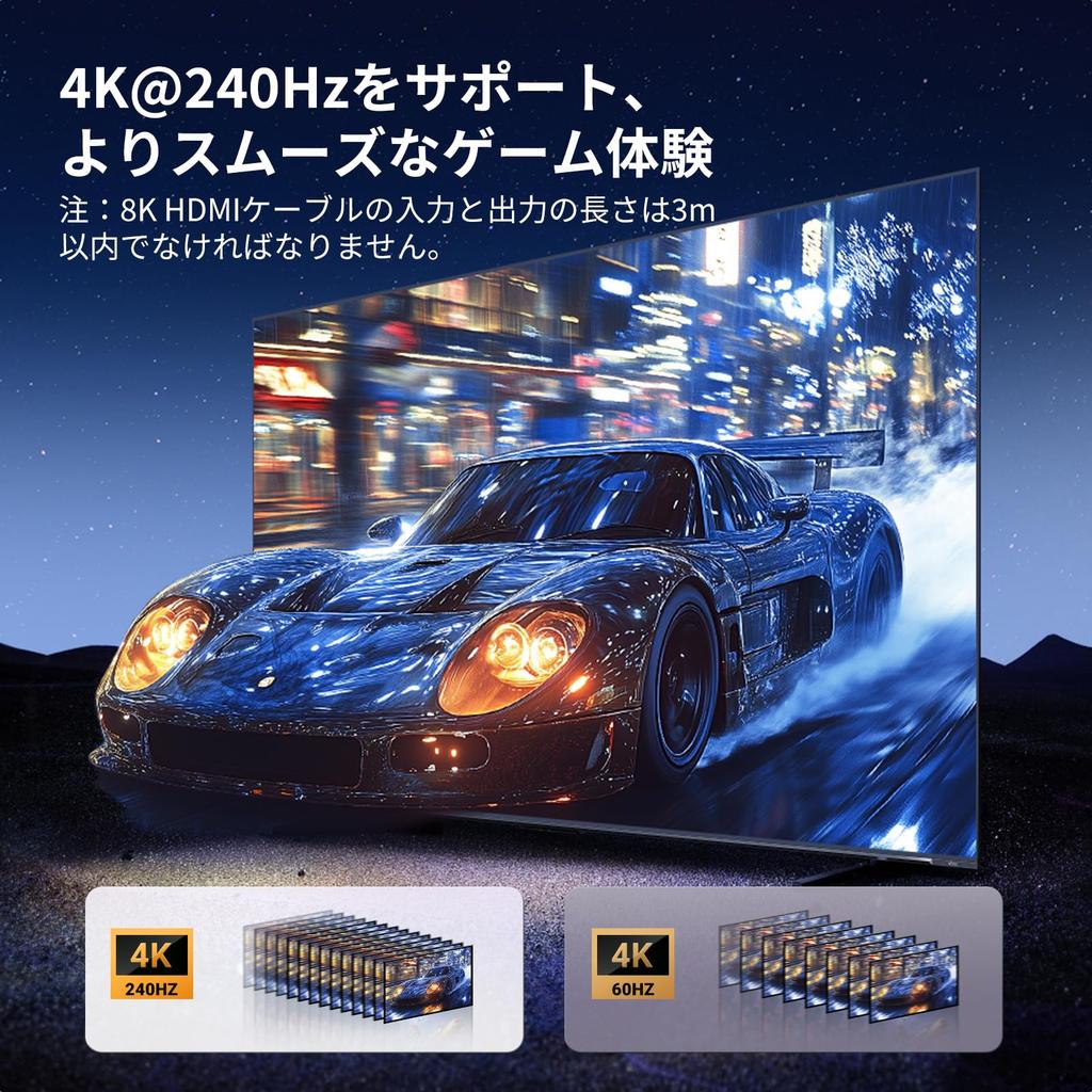 UGREEN HDMI 3 1 Selector with Remote HDMI HDCP Compatible with and Tested and Verified Switcher, Inputs, Output, 8K@60Hz/4K@120Hz Control, 48Gbps,