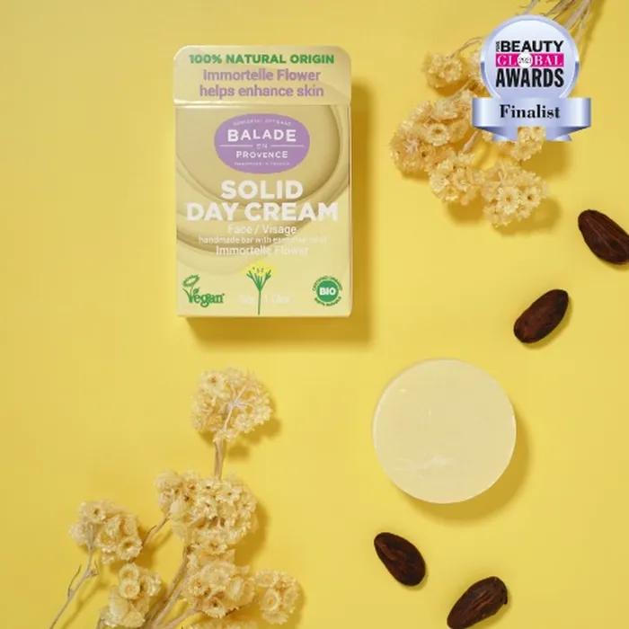 

French Handmade Organic Solid Day Cream 32g + Free Aluminum Tin Case